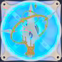 Image 2 of Final Fantasy XIV 14 FFXIV Aetheryte Custom 3D Printed Artisan Gaming Computer Fan Grill