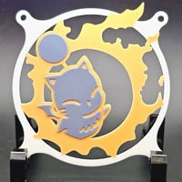 Image 3 of Final Fantasy XIV 14 FFXIV Moogle Meteor Custom 3D Printed Artisan Gaming Computer Fan Grill - 10...
