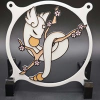 Image 3 of Pokemon Dragonair Cherry Blossom Custom 3D Printed Artisan Gaming Computer Fan Grill - Moonlight ...