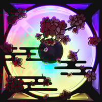 Image 4 of Japanese Cherry Blossom Sakura Custom 3D Printed Artisan Gaming Computer Fan Grill