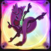 Image 1 of Pokemon Dragonair Cherry Blossom Custom 3D Printed Artisan Gaming Computer Fan Grill - Classic Ed...