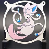 Image 3 of Pokemon Sylveon Custom 3D Printed Artisan Gaming Computer Fan Grill