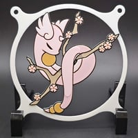 Image 3 of Pokemon Dragonair Cherry Blossom Custom 3D Printed Artisan Gaming Computer Fan Grill - Classic Ed...