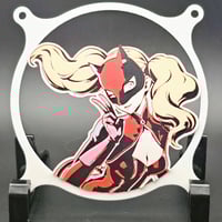 Image 3 of Persona 5 Panther Phantom Thieves Ann Takamaki P5 Custom 3D Printed Artisan Gaming Computer Fan G...