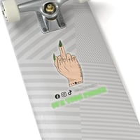 Image 5 of 'It's Your Finger' Transparent Sticker