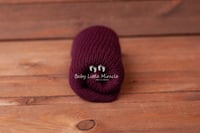 Image 6 of Knitted eggplant set