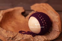 Image 3 of Knitted eggplant set