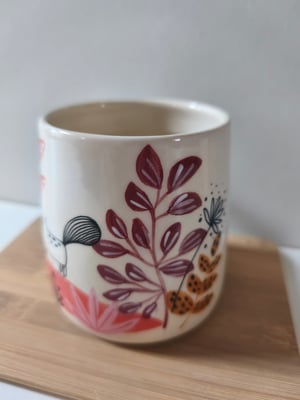 Image of   tasse anse automne loup