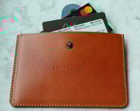 Image 5 of Card holder in orange and black
