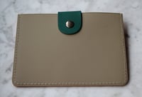 Image 3 of Card holder in orange and beige