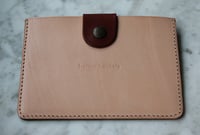 Image 3 of Card-holder in naturel and green