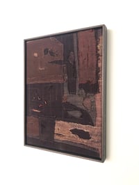 Image 2 of silk patchwork dark brown