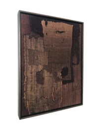 Image 2 of silk patchwork red/brown