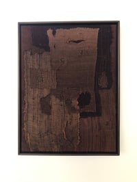 Image 4 of silk patchwork red/brown