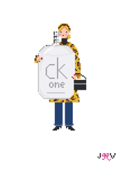 90's Girl Needlepoint Canvas