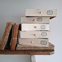 Image 1 of Weathered Little White Drawers
