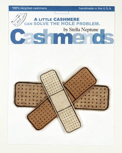 Image of Iron-on Cashmere Band-Aids - Triple Beige
