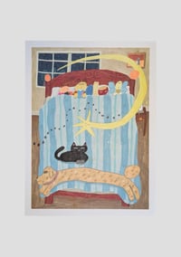 Image of 'Tuck In Bed' Risographie