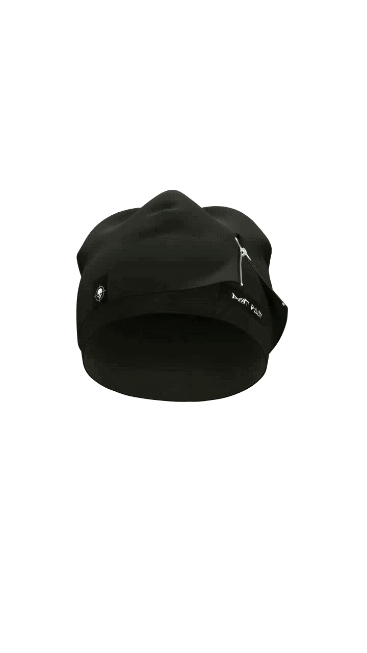 Image 1 of Zipper Beanie