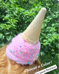 Image 3 of Ice cream cone fascinator 