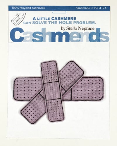 Image of Iron-on Cashmere Band-Aids - Lavender
