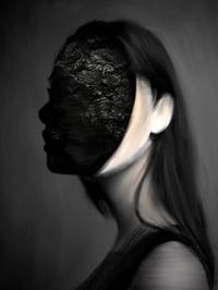 Image 1 of Absence II – Vanishing Echo | Limited Edition 1/9 – Hand-Painted