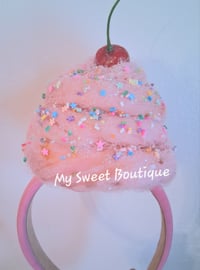 Image 6 of Whipped topping headband 