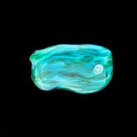 Image 2 of  XXL. Wave Surfing Pacific Sea Otter #2 - Flamework Glass Sculpture Bead