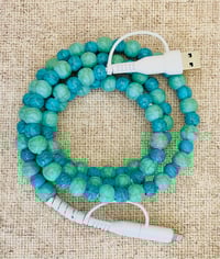 Turquoise Charging Cable