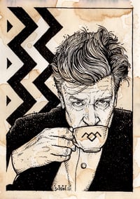 LYNCH original ink illustration