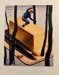 Image 2 of "Creamiest By Nature" Metal Print 