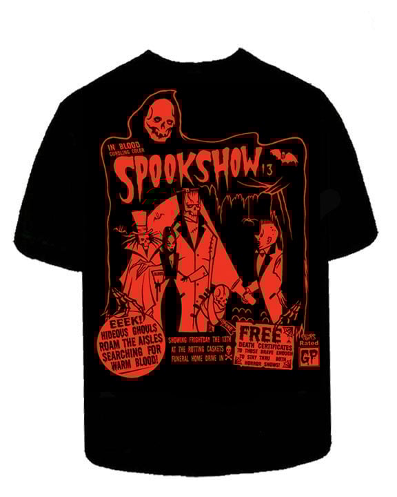 Image of Preorder SPOOKSHOW- mens shirt - SHIPS APRIL4TH