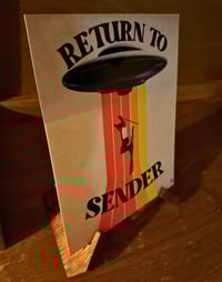 Image 1 of "Return To Sender" Metal Print 