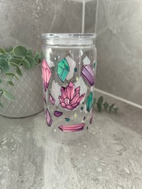 Crystals 16oz acrylic tumbler