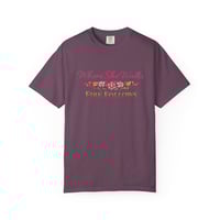 Image 1 of Ember Trail "Where She Walks, Fire Follows" Floral Graphic T‑Shirt 