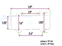 Image 2 of Blade Humbucker For Jackson Maverick