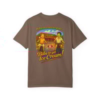 Image 1 of Vintage Ice Cream T-Shirt — "Bike to Get Ice Cream" Retro Graphic Tee