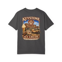 Image 3 of Keystone Ice Cream Vintage Logo T‑Shirt — Retro Creamery Graphic Tee