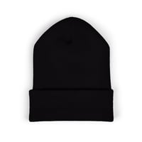 Image 3 of EBR TRL Patch Knit Hat - Embroidered Cuffed Beanie 
