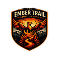 Custom Shape Magnet — The Ember Trail Project Phoenix Design