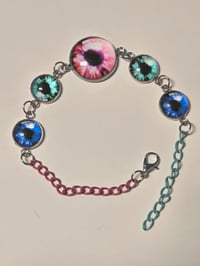 Image 1 of Magick Eyeball bracelet- Hypno Pop