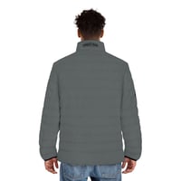 Image 3 of Ember Trail Badge Winter Puffer Jacket — Men's Lightweight Insulated Coat