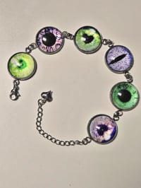 Image 1 of Magick Eyeball bracelet- Mystic Romance