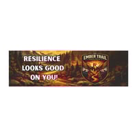 Image 1 of Resilience Looks Good On You - Ember Trail Car Magnet