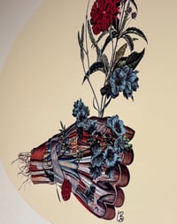 Image 3 of "Rooted In Love" Oval Canvas 