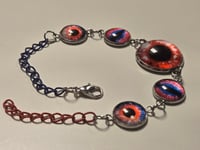 Image 2 of Magick Eyeball bracelet- Chaos Fury