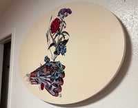 Image 2 of "Rooted In Love" Oval Canvas 