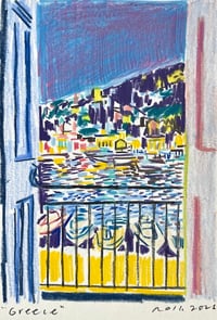 Greece/ Drawing A Day 4.11.26