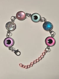 Image 1 of Magick Eyeball bracelet- Dreamweaver