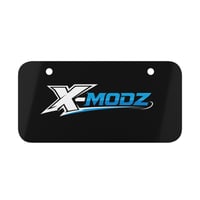 Image 1 of X-Modz Mini License Plate — Custom Decorative Aluminum Tag